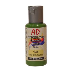 ACRILICO DECORATIVO AD 60ML.134 VERDE OXIDO CROMO