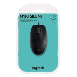 MOUSE LOGITECH OPTICO NEGRO M110 USB