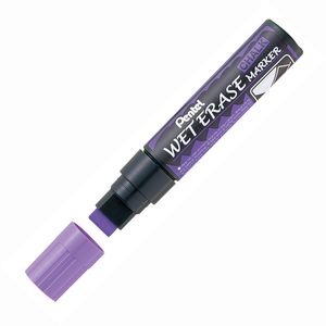 MARCADOR PENTEL ERASE JUMBO PIZARRA/VIDRIO VIOLETA