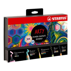 SET ARTY CREATIVE ESTUCHE x50 CARTON