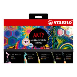 SET ARTY CREATIVE ESTUCHE x50 CARTON