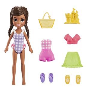 MUÑECA POLLY POCKET PACK DE MODA DEPORTIVA