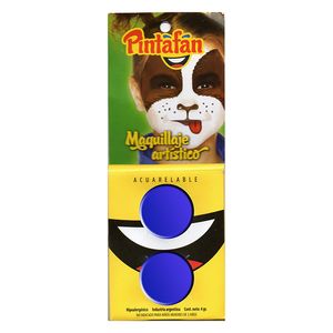 MAQUILLAJE PINTAFAN SET x 2 AZUL-AZUL 4 GRS