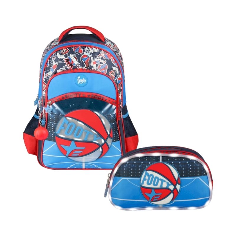 Mochila Footy Niño Espalda Futbol ( 1153 )