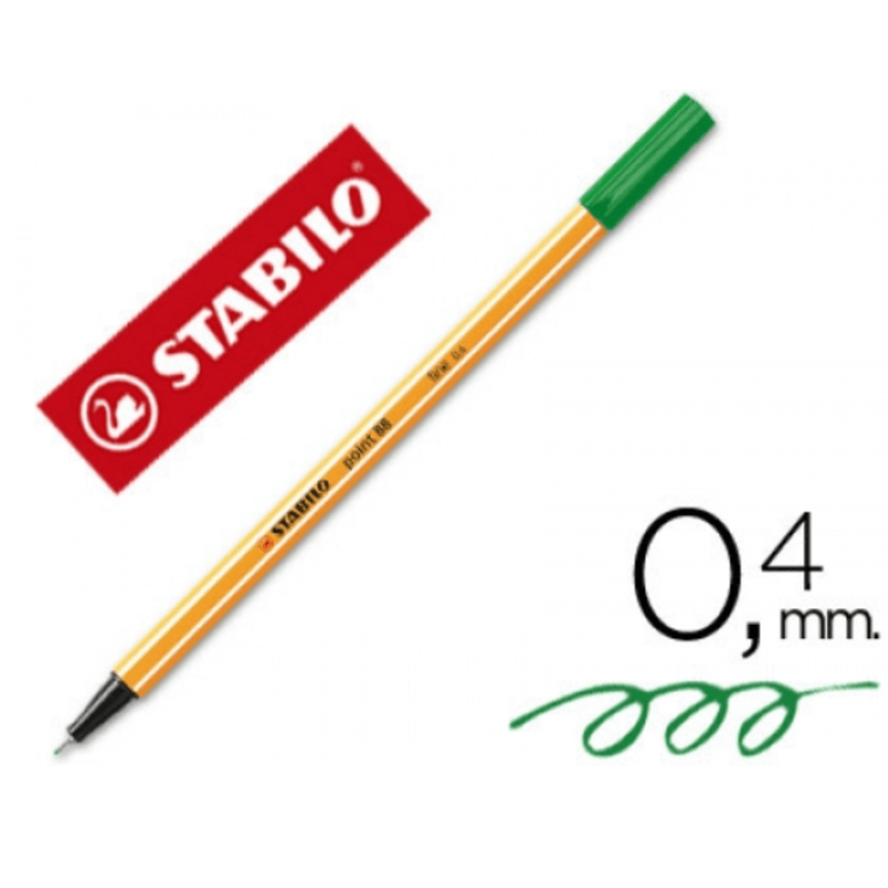 MICROFIBRA STABILO POINT 88 ARTY ESTUCHE x 24 CARTON - Tomy