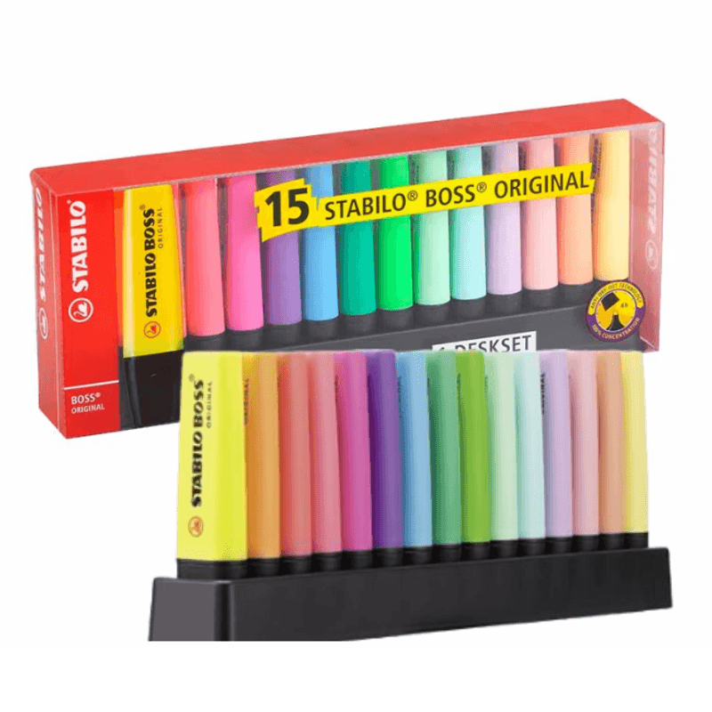 STABILO Resaltador Boss Pastel – Color Pastel Libreria