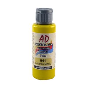 ACRILICO DECORATIVO AD 60ML.041 AMARILLO MEDIO