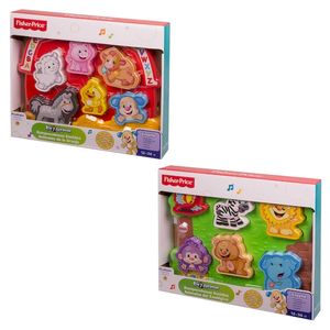 ROMPECABEZAS FISHER PRICE RIE Y APRENDE SONIDOS DE ANIMALES