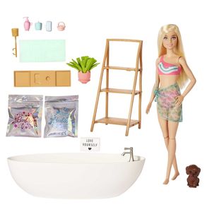 MUÑECA BARBIE FASHION AND BEAUTY BAÑO DE BURBUJAS