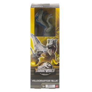 DINOSAURIO JURASSIC WORLD VELOCIRAPTOR BLUE