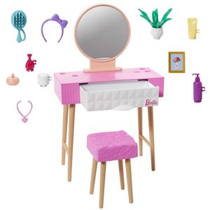 PLAYSET BARBIE PAQUETE DE MUEBLES Y ACCESORIOS