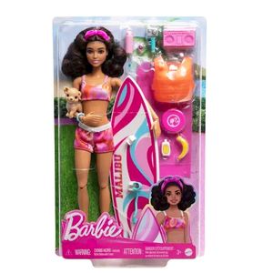 MUÑECA BARBIE FASHION AND BEAUTY DIA DE SURF Y PLAYA