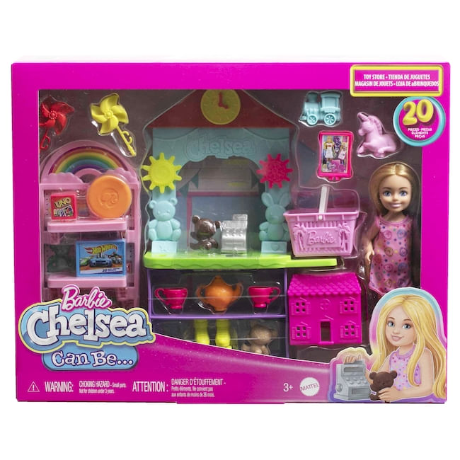 MUÑECA BARBIE CHELSEA TIENDA DE JUGUETES Tomy