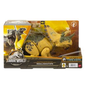 DINOSAURIO JURASSIC WORLD RUGIDO SALVAJE REGALICERATOPS