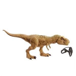 DINOSAURIO JURASSIC WORLD T REX MORDEDORA DE CAZA