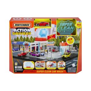 PLAYSET MATCHBOX ACCION SUPER AUTO LAVADO