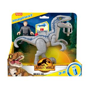 DINOSAURIO IMAGINEXT JURASSIC WORLD DOMINION BLUE AND OWEN