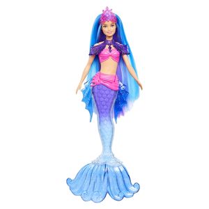 MUÑECA BARBIE MALIBU SIRENA CON MASCOTA Y ACCESORIOS