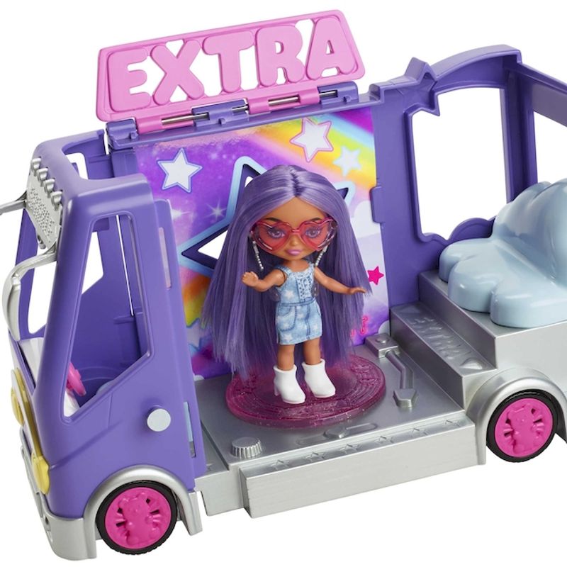 VEHICULO BARBIE AUTOBUS TURISTICO EXTRA MINIS - Tomy