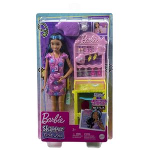 MUÑECA BARBIE SKIPPER PERFORADORA DE OREJAS