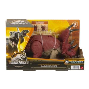 DINOSAURIOS JURASSIC WORLD RUGIDO SALVAJE DIABLOCERATOPS