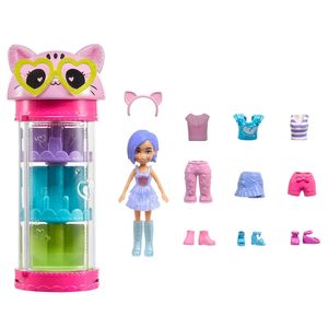 PLAYSET POLLY POCKET TUBO DE MODAS GIRATORIO