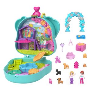 PLAYSET POLLY POCKET FIESTA DE CUMPLEAÑOS PARA PERROS