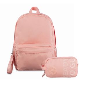 MOCHILA ESPALDA + CANOPLA TALBOT LIFESTYLE DURAZNO