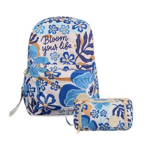 MOCHILA ESPALDA + CANOPLA TALBOT LIFESTYLE FLORECER