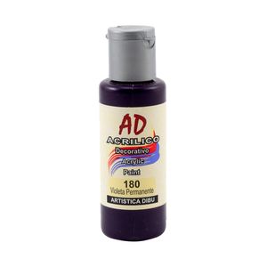 ACRILICO DECORATIVO AD 60ML.180 VIOLETA PERM.
