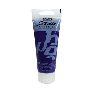 ACRILICO STUDIO 100ML. 047 VIOLETA COBALTO OSCURO