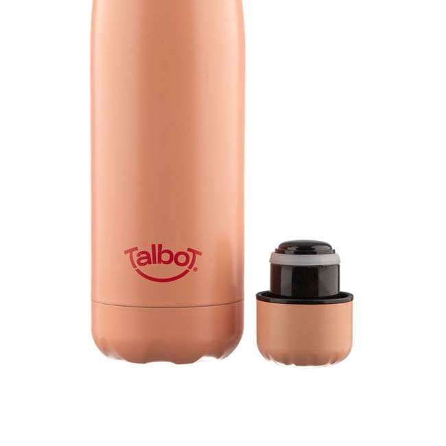 BOTELLA TERMICA TALBOT ACERO URBANA DURAZNO 500ml - Tomy