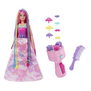 MUÑECA BARBIE DREAMTOPIA TWIST N STYLE
