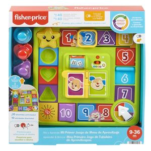 TABLERO FISHER PRICE MI PRIMER JUEGO DE MESA DE APRENDIZAJE