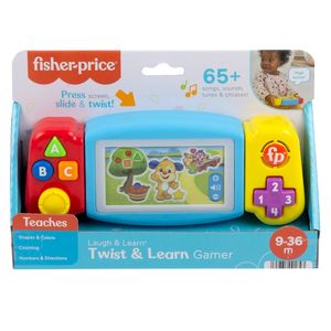 VIDEOJUEGO PORTATIL FISHER PRICE APRENDE CONMIGO
