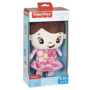 PELUCHE FISHER PRICE MI MUÑECA DE APRENDIZAJE RIE Y APRENDE