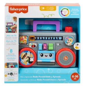 RADIO PORTATIL FISHER PRICE RÍE Y APRENDE