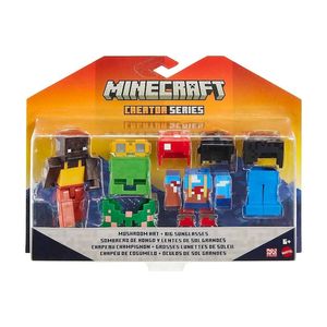 FIGURA MINECRAFT SERIE CREATOR ACCESORIOS INTERCAMBIABLES