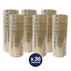 CINTA SETTER EMBALAJE 48x100mts TRANSPARENTE x36u