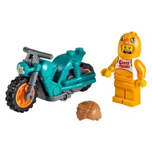 BLOQUE LEGO CITY MOTO ACROBATICA POLLO 10pzas