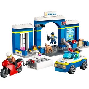 BLOQUE LEGO CITY PERSECUCION EN LA COMISARIA 172pzas