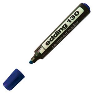 MARCADOR EDDING E130 PERM.P/CHAN. AZUL