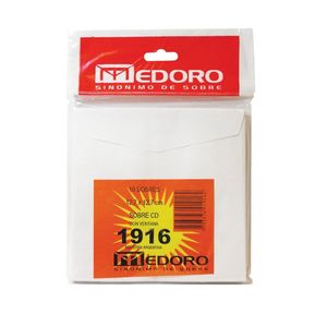 SOBRE MEDORO P/CD 80grs.1916 x 10 OPP