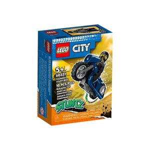 BLOQUE LEGO CITY MOTO ACROBATICA CARRETERA 10pzas