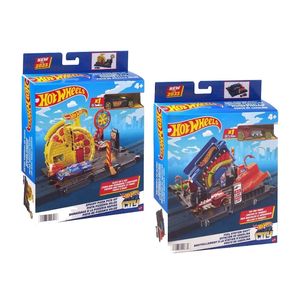 PISTA HOT WHEELS CITY TALLER DE REPARACION EN EL CENTRO