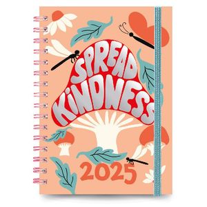 AGENDA 2025 DIARIA CARTERA C/ESP.10x15 KINDNESS