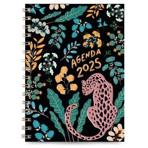 AGENDA 2025 DIARIA Nº7 C/ESP. BLACK JUNGLE