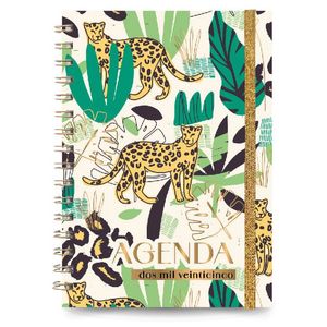 AGENDA 2025 DIARIA CARTERA C/ESPIRAL 10x15 SELVA