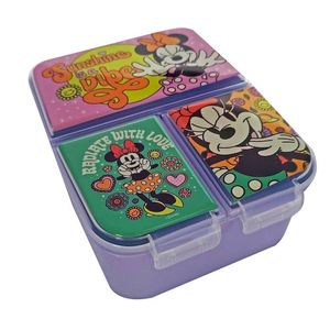CONTENEDOR HERMETICO CON DIVISION MINNIE