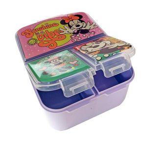 CONTENEDOR HERMETICO CON DIVISION MINNIE